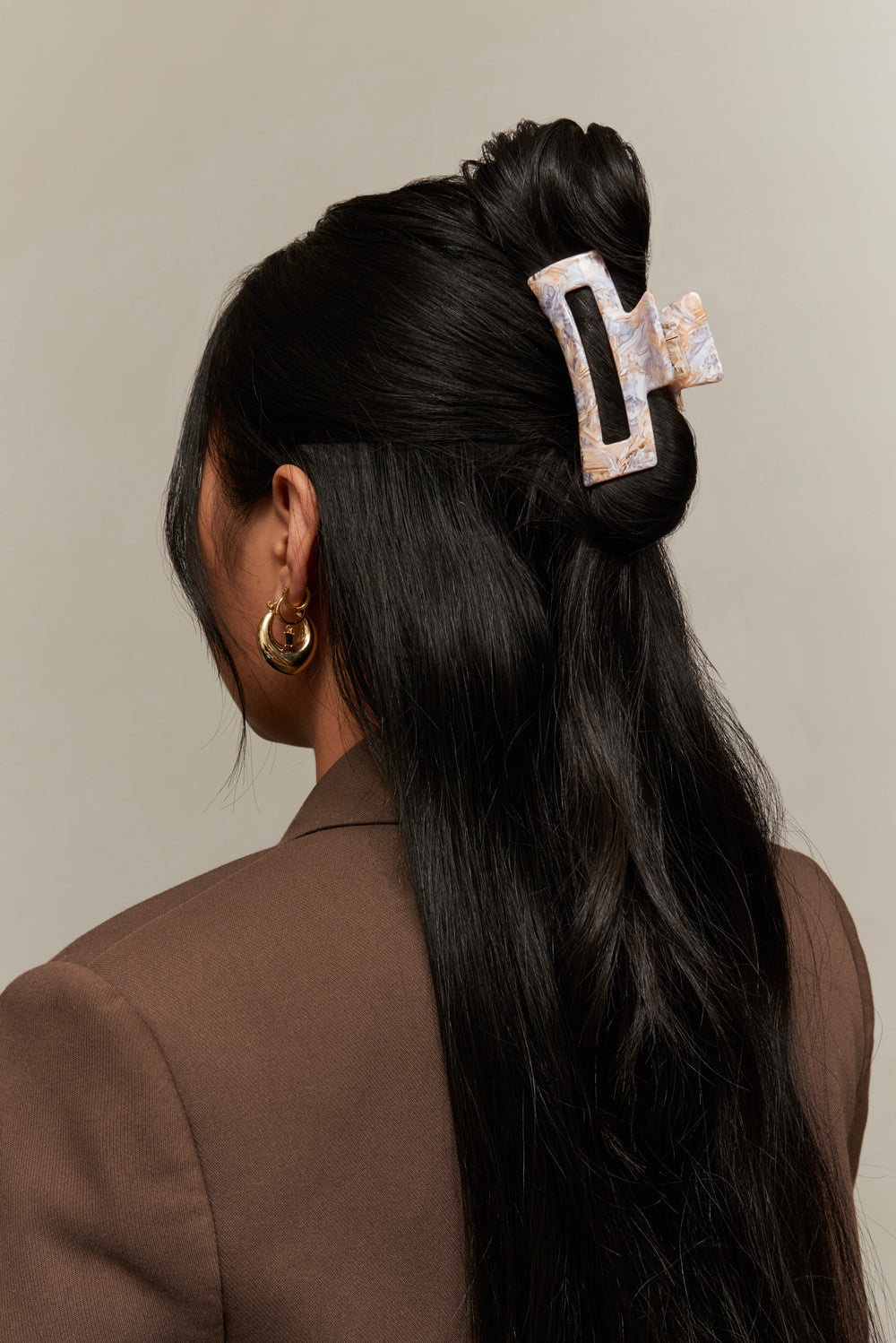 8cm Curve Clip - Blossom