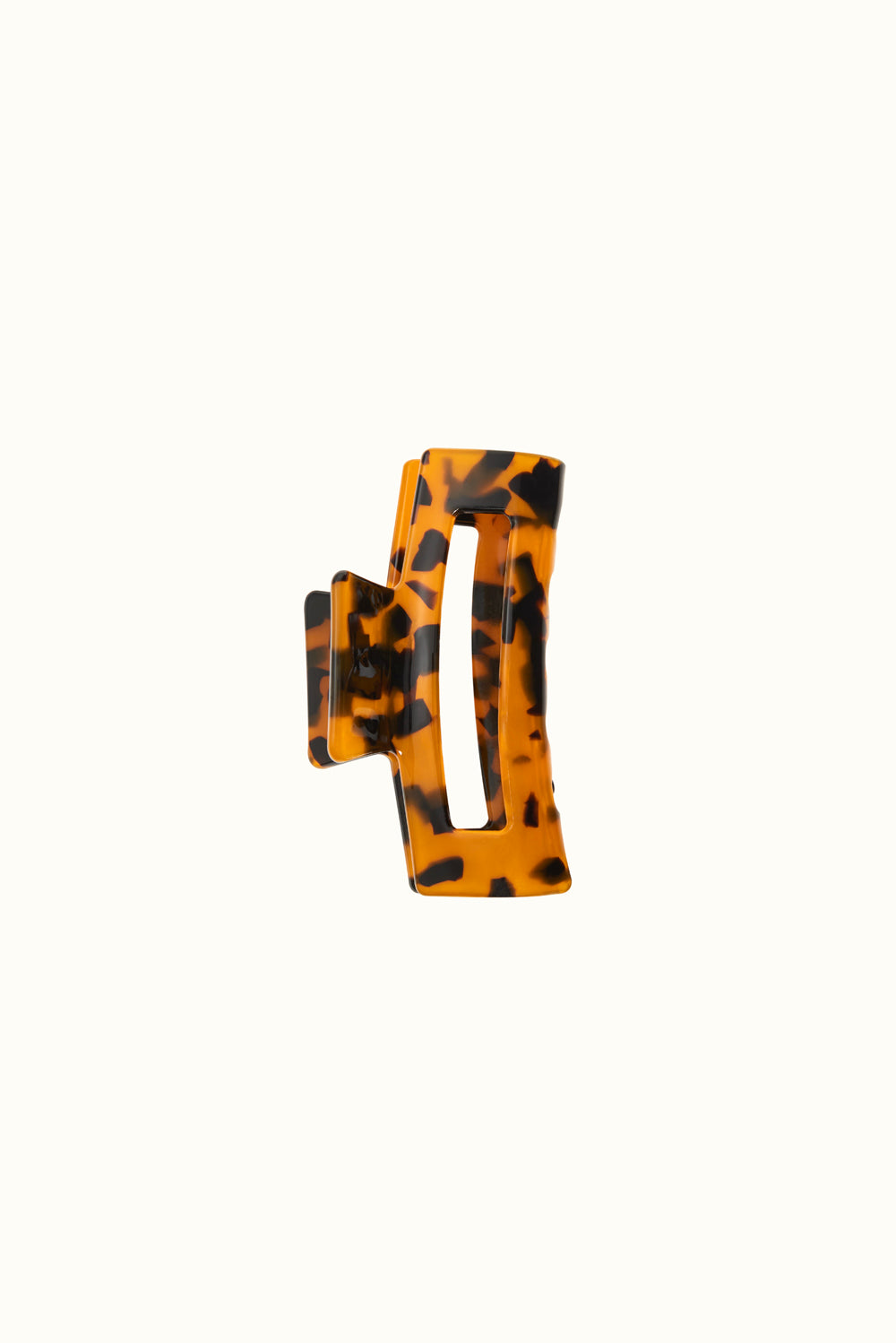 8cm Curve Clip - Honey Tortoise