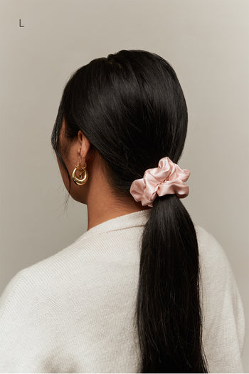 Silk Scrunchie - Daphne