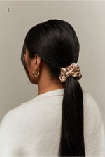 Silk Scrunchie - Fawn