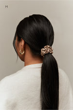 Silk Scrunchie - Fawn
