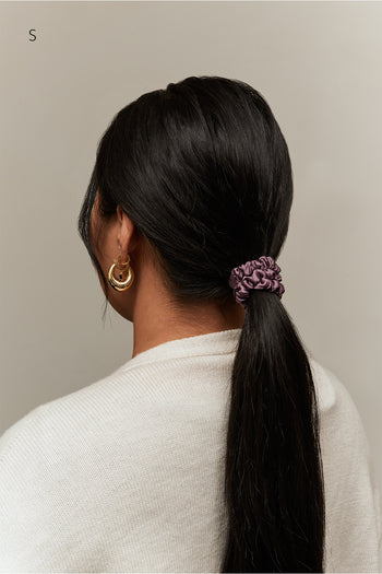 Silk Scrunchie - Mauve
