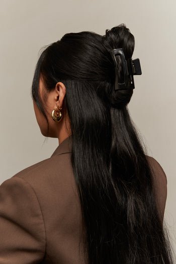 8cm Curve Clip - Noir