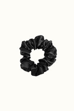 Silk Scrunchie - Noir