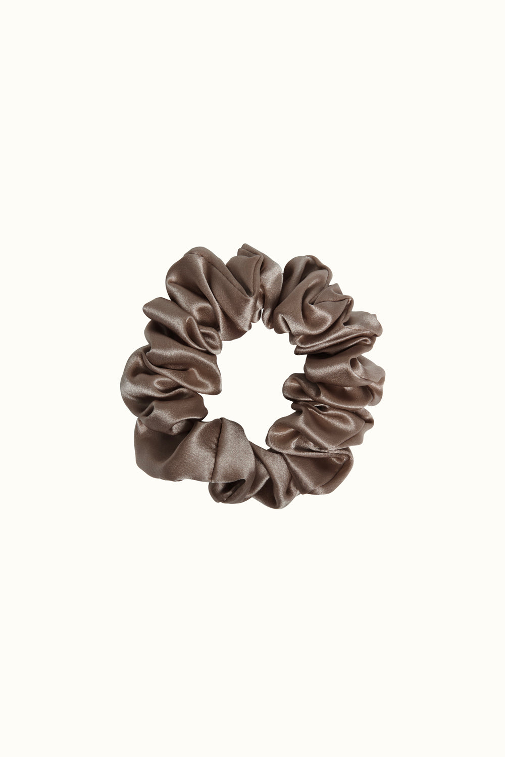 Silk Scrunchie - Maple