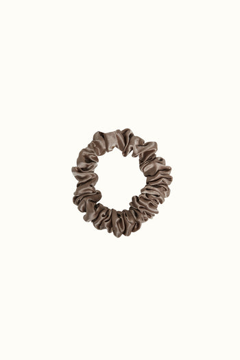 Silk Scrunchie - Maple
