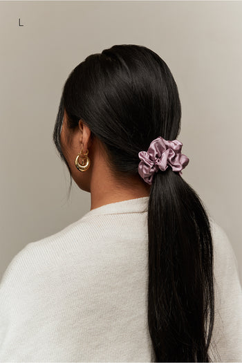 Silk Scrunchie - Wisteria